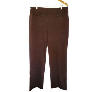 Cato Stretch Pants Size L Large Gray  Straight Leg